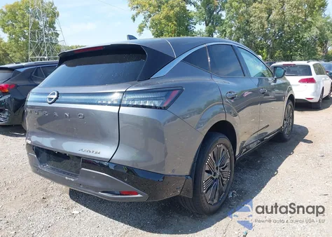2025 Nissan Murano Platinum z USA, uszkodzony, nr VIN 5N1AZ3DT9SC124989